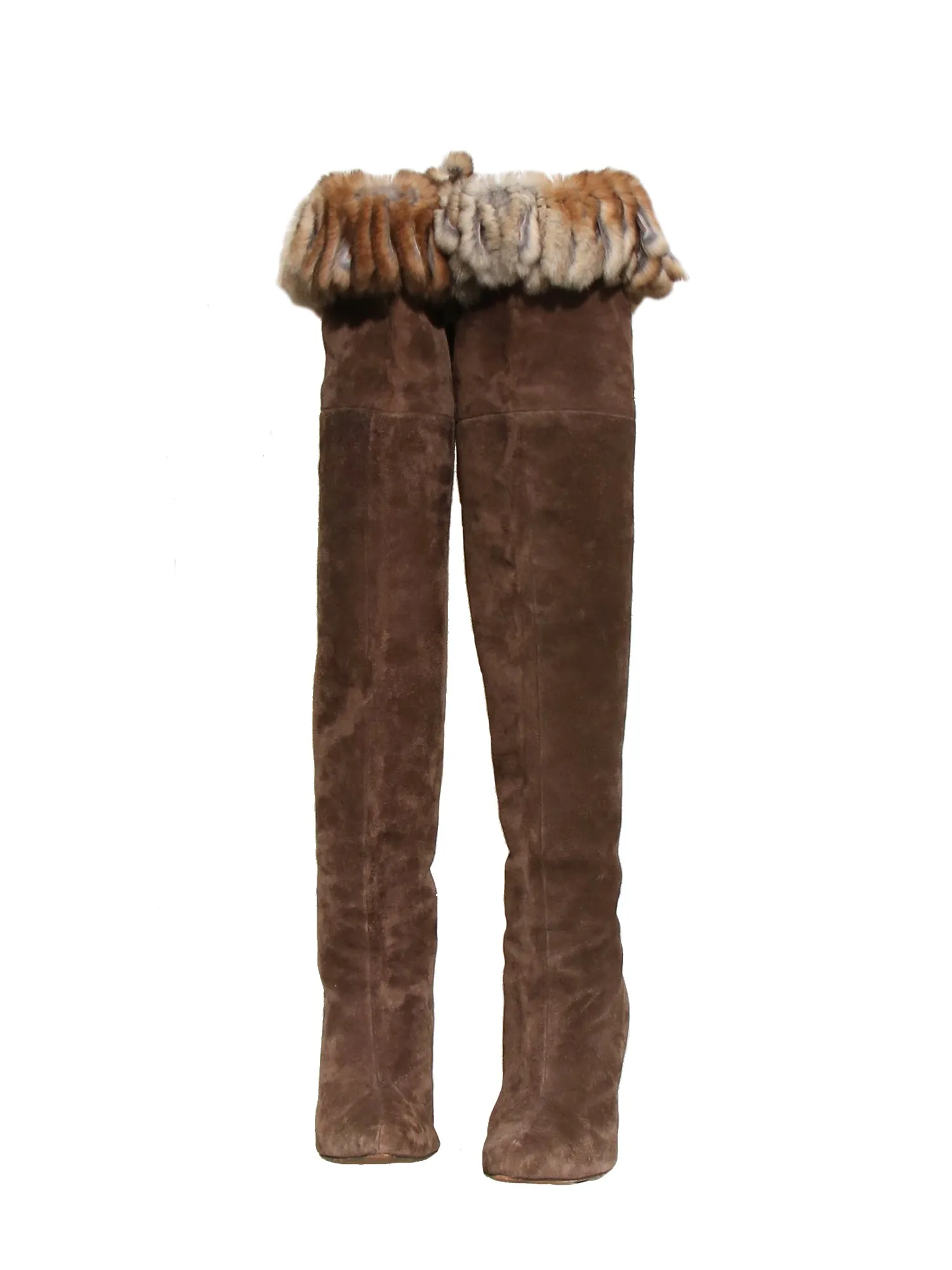 Suede Over-The-Knee Boots