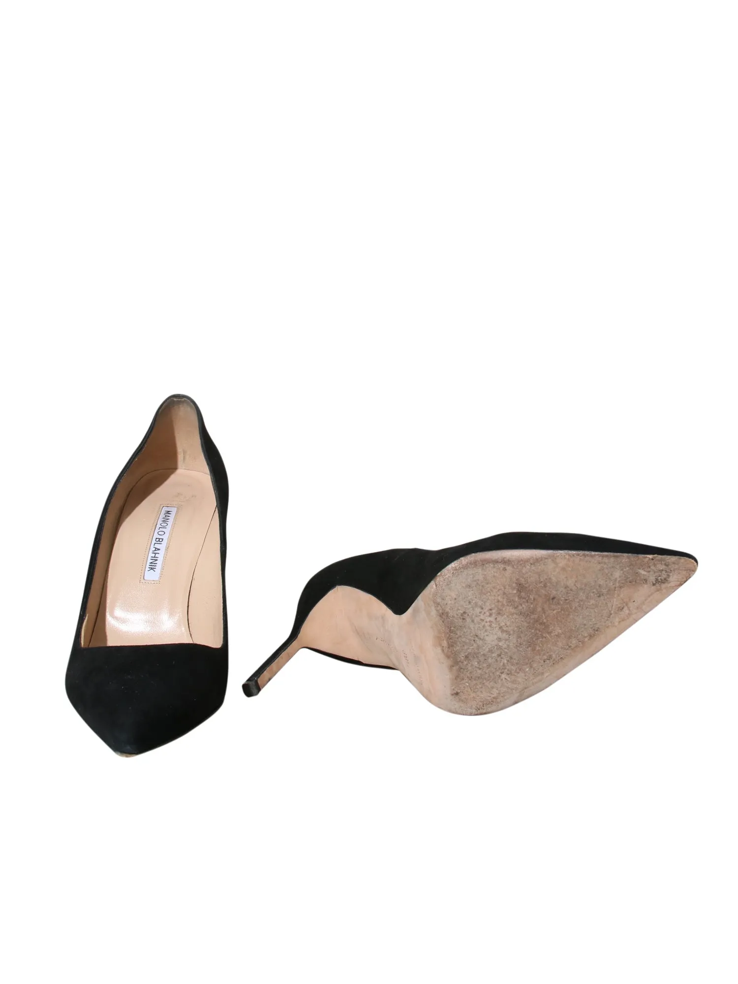 Suede Pumps