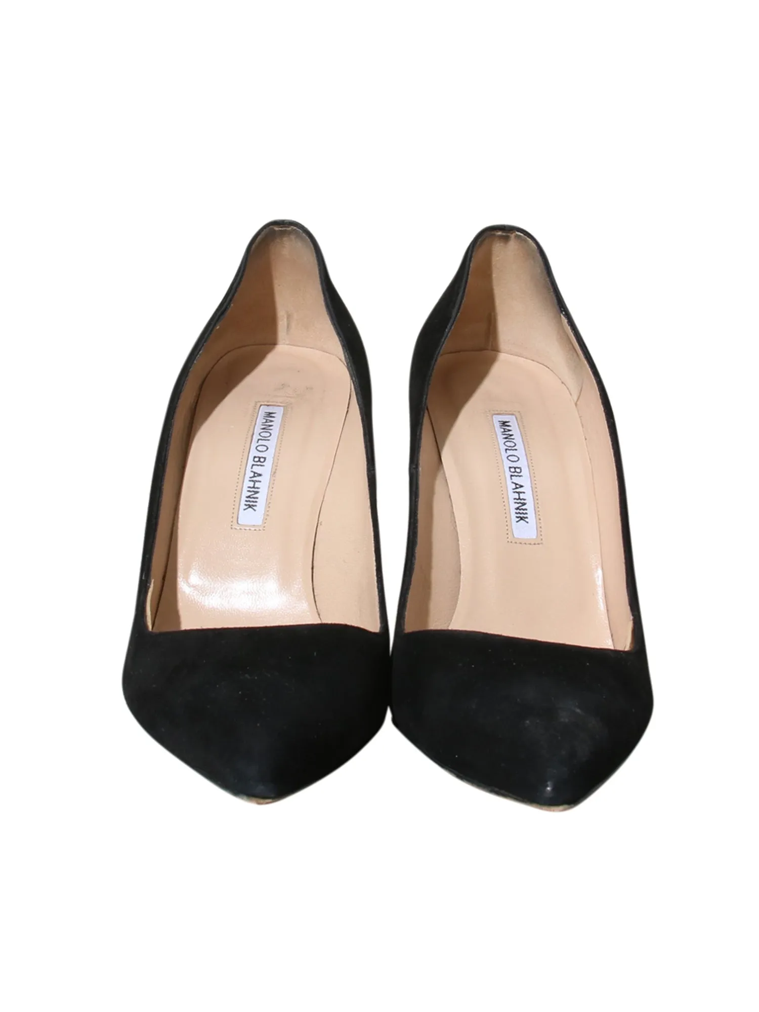 Suede Pumps