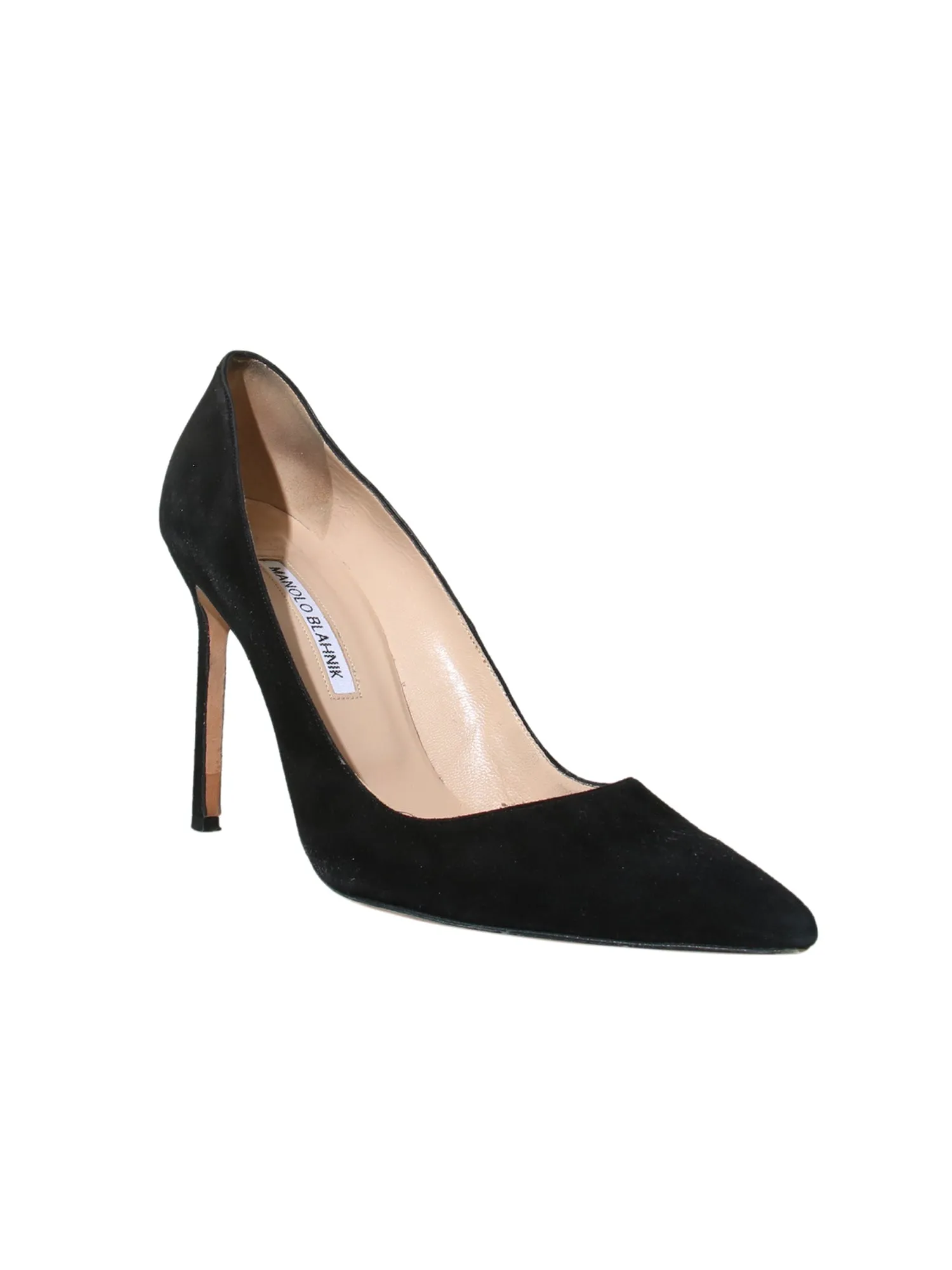 Suede Pumps