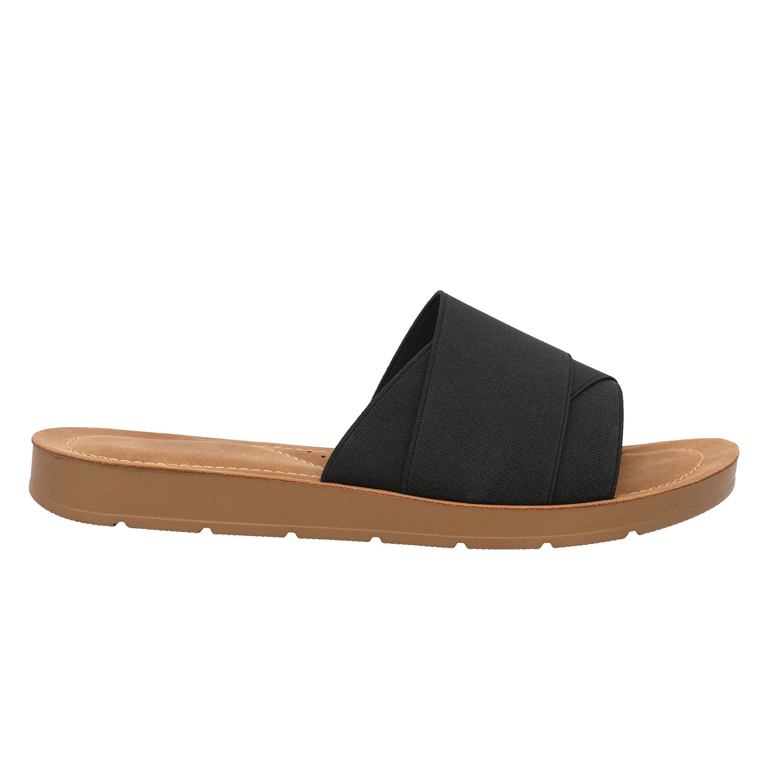 Womens Rhonda Flat Slide Sandal